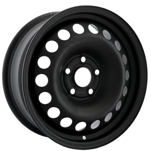 Envy Wheels – NX4 STEEL WHEEL – Black – 15″x6″ 36mm – All weather Wheels – NX43557